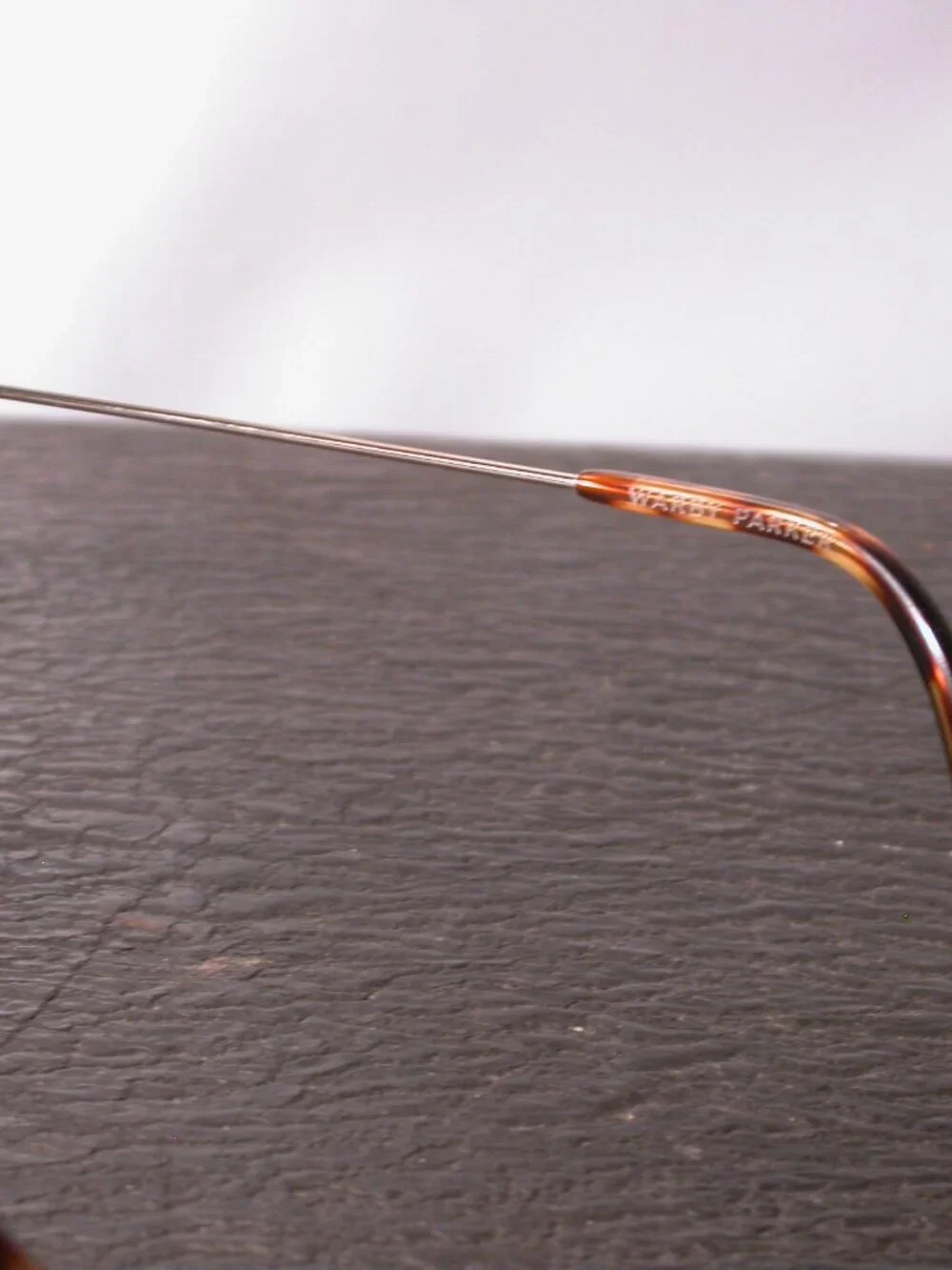 Warby Parker Arlen Red and Gold Round Tortoise Eyeglasses Frames